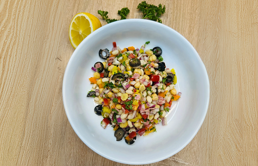 Grinder Inspired Bare Beans Salad