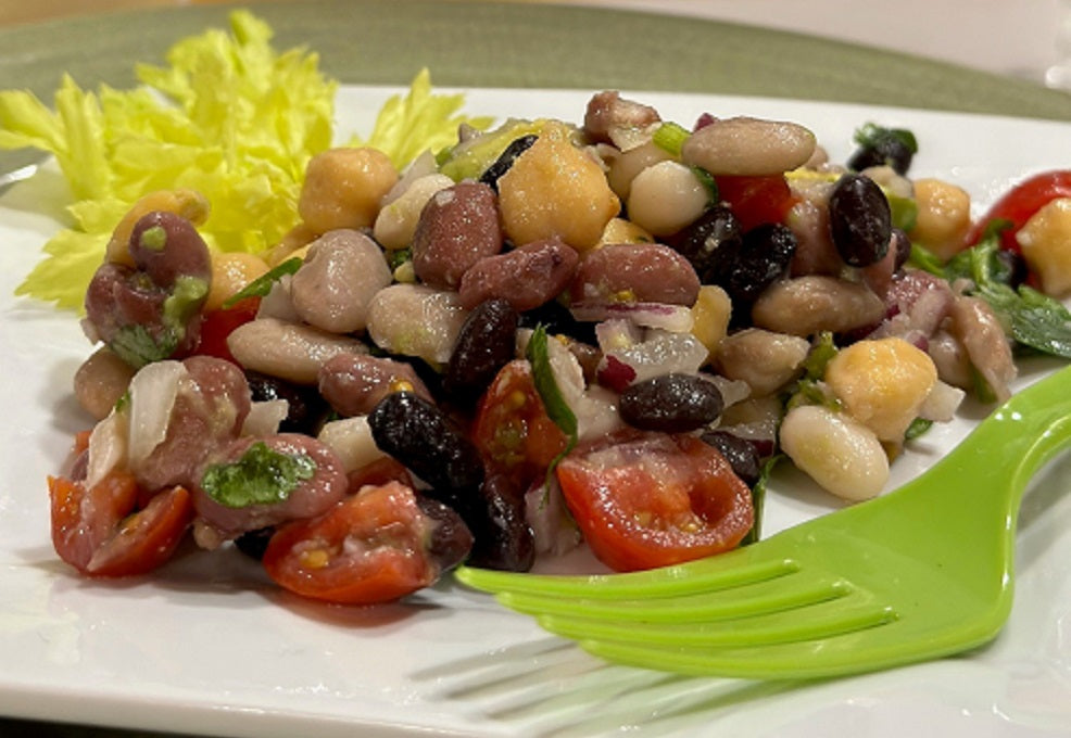 Bean Salad featuring Bare Beans